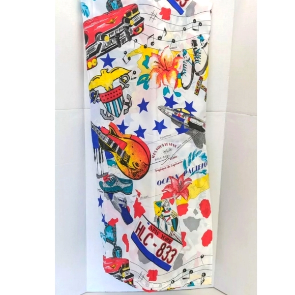 Vintage / Retro 50's Diner Motif Shower Curtain, Diner theme, The Bay - Picture 5 of 6